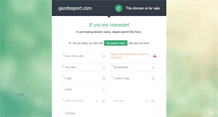 Desktop Screenshot of gazetasport.com