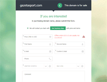 Tablet Screenshot of gazetasport.com